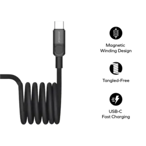 MOMAX Mag.Link Magnetic USB-C to USB-C Cable 100W 2m