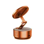 MOMAX 1-SNAP GO Auto Suction Magnetic Phone Stand ( Orange ) - Image 2