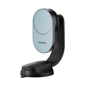 MOMAX 1-MOVE Q.Mag 25W Magnetic Wireless Charging Car Mount (Dark Grey)