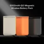 MOMAX 1-Power S.Pass 5000mAh Qi2 Magnetic Wirteless Battery Pack (ORANGE) - Image 2