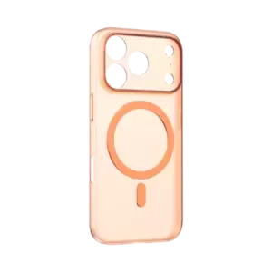 MOMAX CaseForm Lite Magnetic Case iPhone 17 Pro (Transparent Orange)