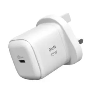 MOMAX 1-CHARGE 45W GaN Charger (White) - Image 1