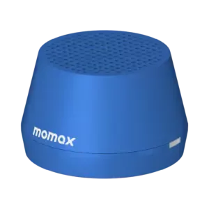 MOMAX 1-VIBE GO LITE Magnetic Wireless Speaker (Blue) - Image 1