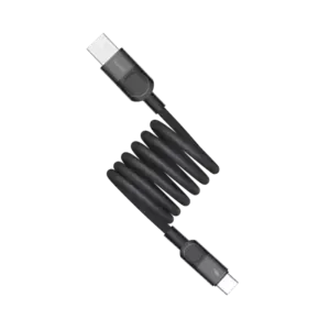 MOMAX Mag.Link 66W USB-A to USB-C Magnetic Cable 1m (Black) - Image 1