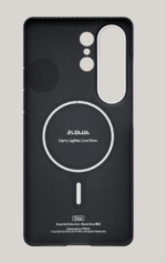 Pitaka Edge Ultra Slim Case with Aaron Button for Samsung S26 Ultra (Black/Grey) - Image 4