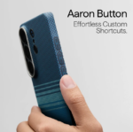 Pitaka Edge Ultra Slim Case with Aaron Button for Samsung S26 Ultra (Moonrise) - Image 5