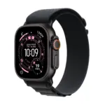 Apple Watch Ultra 3 GPS + Cellular 49mm Black Titanium Case with Black Alpine Loop - Medium - Image 2