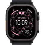 Apple Watch Ultra 3 GPS + Cellular 49mm Black Titanium Case with Black Alpine Loop - Medium