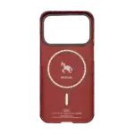 PITAKA Edge Case for iPhone 17 Pro (Cinnabar Steed） - Image 4