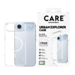 CARE by PanzerGlass® Flagship Case Transparent Urban Explorer w. White MagSafe iPhone Air 2025 6.6"