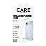 CARE by PanzerGlass® Flagship Case Transparent Urban Explorer w. White MagSafe iPhone Air 2025 6.6" - Image 5