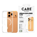 CARE by PanzerGlass® Flagship Case Transparent Urban Explorer w. White MagSafe iPhone 17 pro 2025 6.3" Pro - Image 5