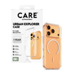 CARE by PanzerGlass® Flagship Case Transparent Urban Explorer w. White MagSafe iPhone 17 pro 2025 6.3" Pro