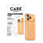 CARE by PanzerGlass® Flagship Case Transparent Urban Explorer w. White MagSafe iPhone 17 pro max 2025 6.9" Pro