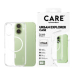CARE by PanzerGlass® Flagship Case Transparent Urban Explorer w. White MagSafe iPhone 17 2025 6.3" - Image 6