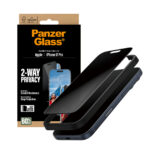 PanzerGlass® 2-Way Privacy Screen Protector iPhone 17 pro 2025 6.3" Pro | Ultra- Wide Fit w. EasyAligner