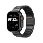 AULUMU C01 Hi-Per Titanium Alloy Watch Band ,Black Color