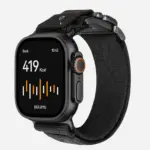 AULUMU Titanium Mag Buckle Quick-Release Band, Black Buckle - Black