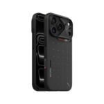 AULUMU A18 Ultra-Slim Particle Aramid Fiber Case for iPhone 17/18 Pro Max,Black