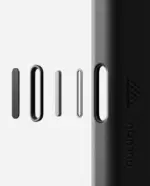 AULUMU A18 Partical Vegan leather case  iPhone 18/17 Pro ,Black - Image 9