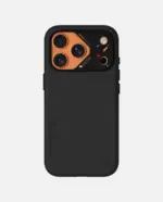 AULUMU A18 Partical Vegan leather case  iPhone 18/17 Pro ,Black - Image 6
