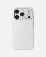 AULUMU A18 Partical Vegan leather case  iPhone 18/17 Pro ,White - Image 7