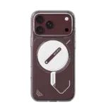 AULUMU A18 Lumen Transparent Luminous Case for iPhone 18/17 Pro Max, Transparent
