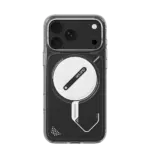 AULUMU A18 Lumen Transparent Luminous Case for iPhone 18/17 Pro Max, Transparent - Image 4
