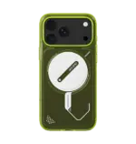 AULUMU A18 Lumen Transparent Luminous Case  for iPhone 18/17 Pro Max, Yellow Lemon - Image 4
