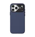 AULUMU A18 Partical Vegan leather case  iPhone 17/18 Pro Max, Dark Blue - Image 2