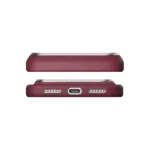PITAKA Burgundy (Argyle) Edge Case for iPhone 18 Pro Max - Image 2