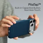 PITAKA Abyss Blue (Argyle) Edge Case for iPhone 18 Pro Max - Image 4