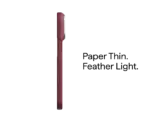 PITAKA Burgundy (Argyle) Edge Case for iPhone 18 Pro Max - Image 4